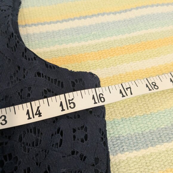 ⭐ J. Crew Navy Lace Dress Size 2 - Picture 9 of 14